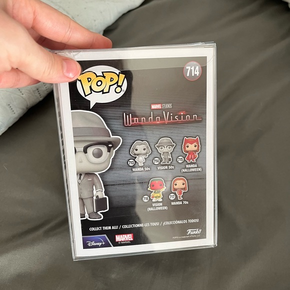 Funko Pop Wanda Vision - Vision 50s Bobble head - Picture 4 of 6